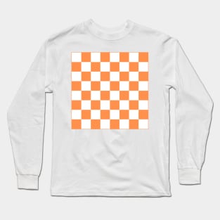 Checkered Pattern | Chessboard Pattern Long Sleeve T-Shirt